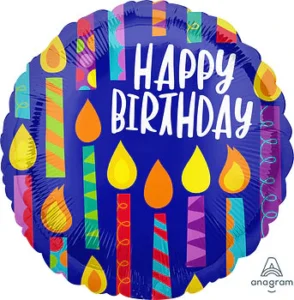 Happy Birthday (Big Candles)