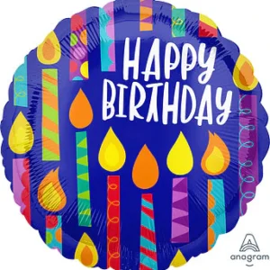 Happy Birthday (Big Candles)