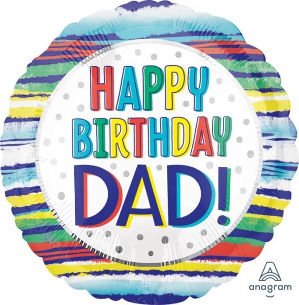 Happy Birthday Dad (Painted)