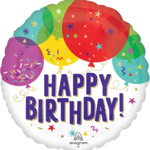 Happy Birthday (Large Balloons )