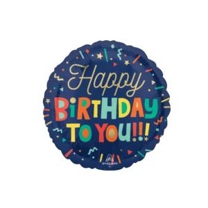 Happy Birthday To You (Navy Blue)