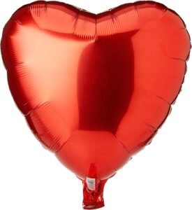 Standard Red Heart Balloon