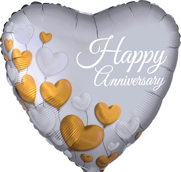 Anniversary Platinum Hearts