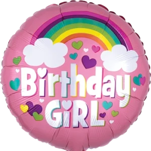 Birthday Girl Rainbow Fun