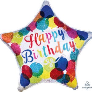 HBD Sparkle Balloons