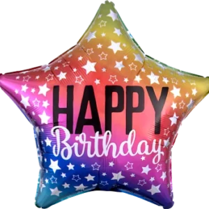 Rainbow Star Birthday
