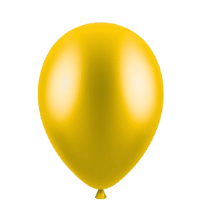 Bright Yellow-latex Balloon